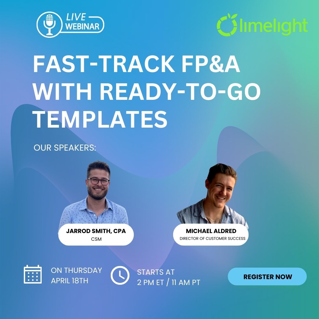 Financial Planning and Analysis (FP&A) Software and Tools